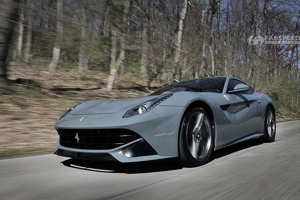 Ferrari F12 On The Road