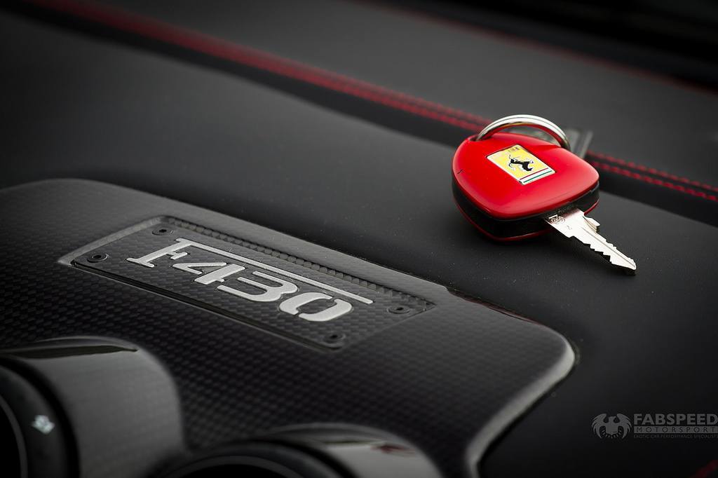 Red Ferrari F430 Key