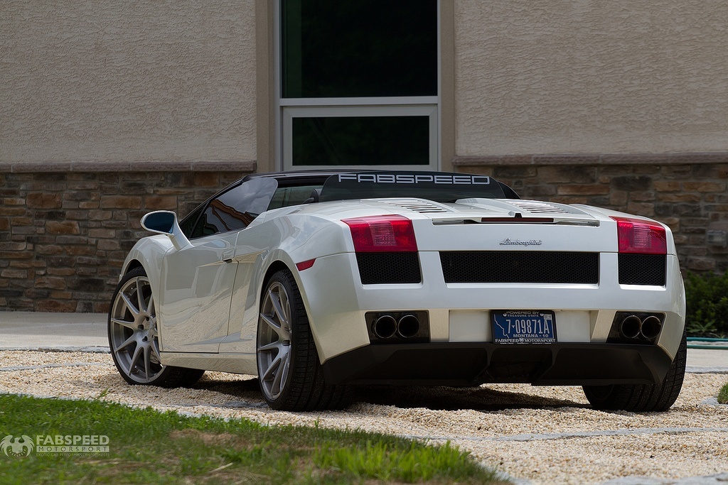 Lamborghini Gallardo Spyder Rear