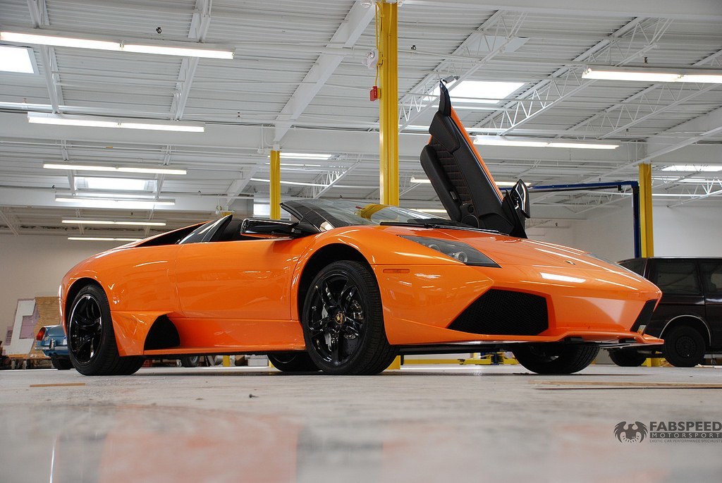 Orange Lamborghini Murcielago