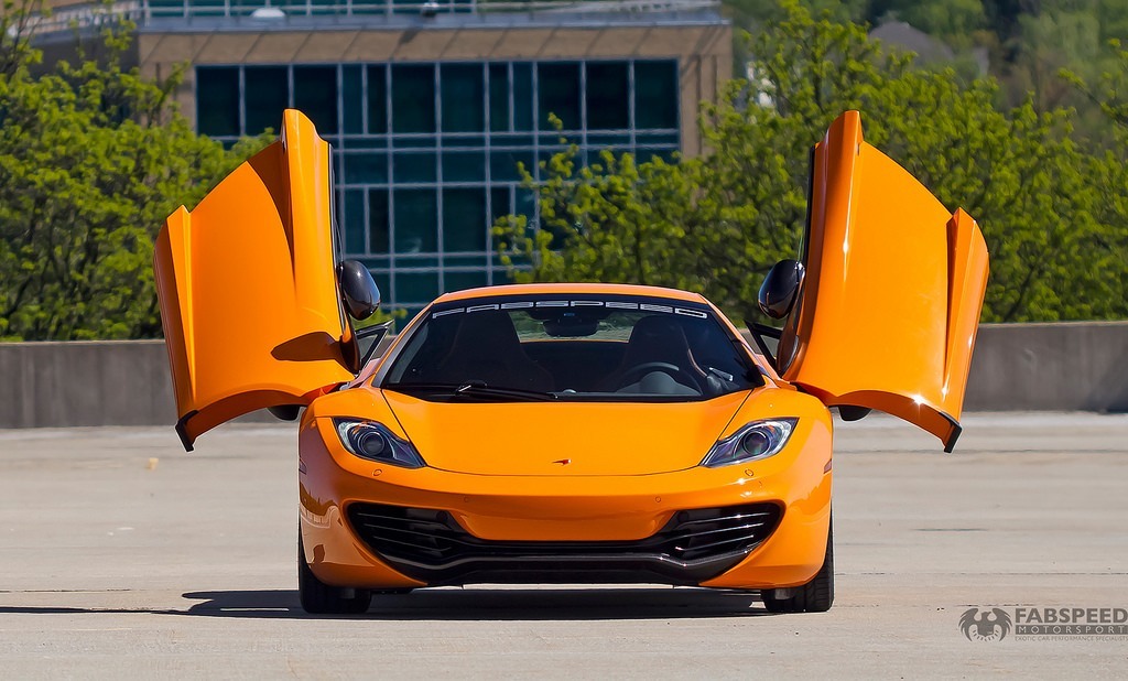 McLaren MP4-12C Open Doors