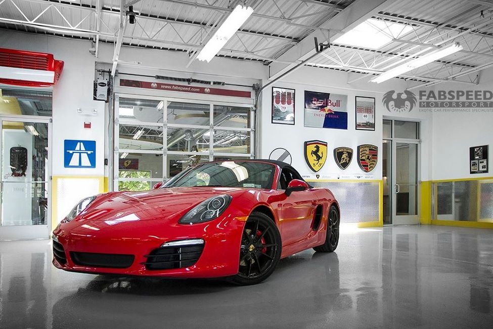 Porsche 987 Boxster Front Angle