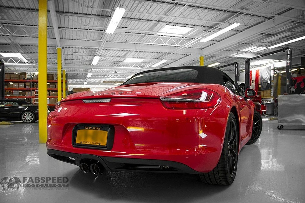Porsche 987 Boxster Rear Angle