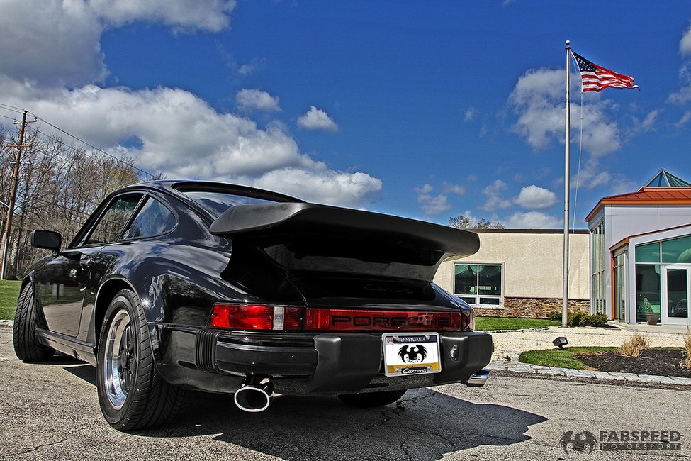 Porsche 911 Turbo Rear Angle
