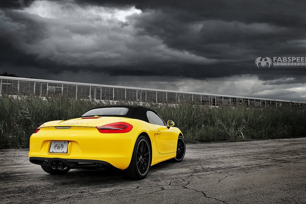 Porsche 986 Boxster Rear Angle